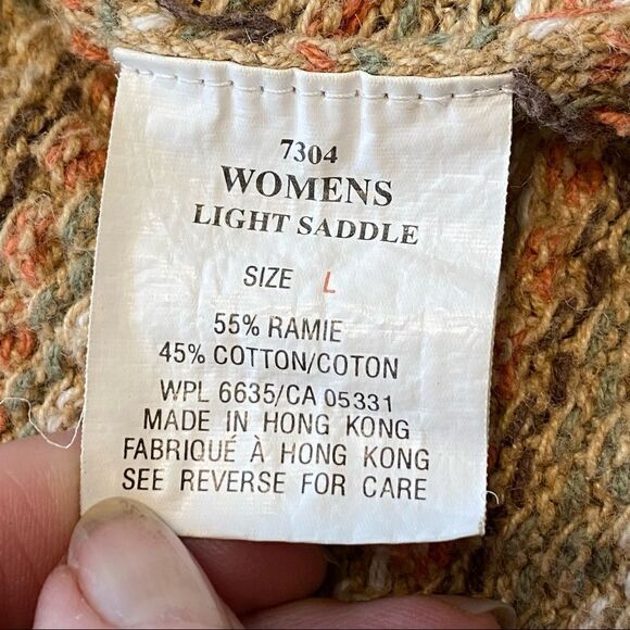 Woolrich Crew Neck Long Sleeve Sweater Size Large - Picture 4 of 8